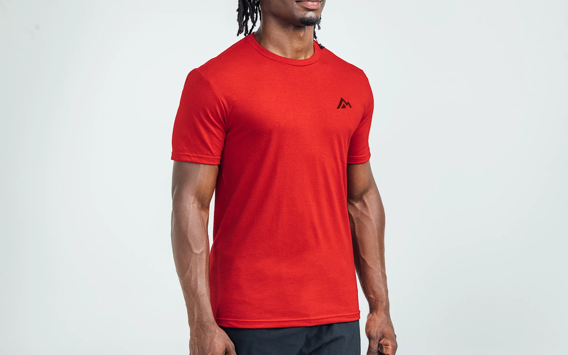 Men's Peak Tri-Blend Crew T-Shirt - Image 10