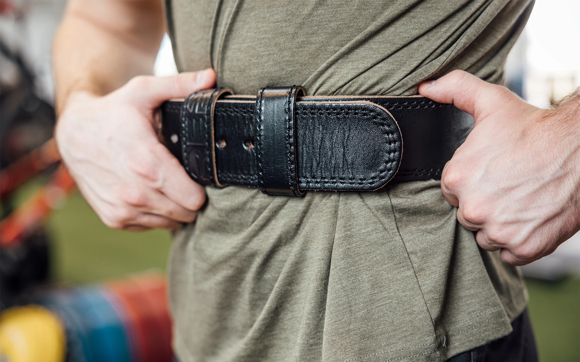 Leather Olympic Lifting Belt - Image 11