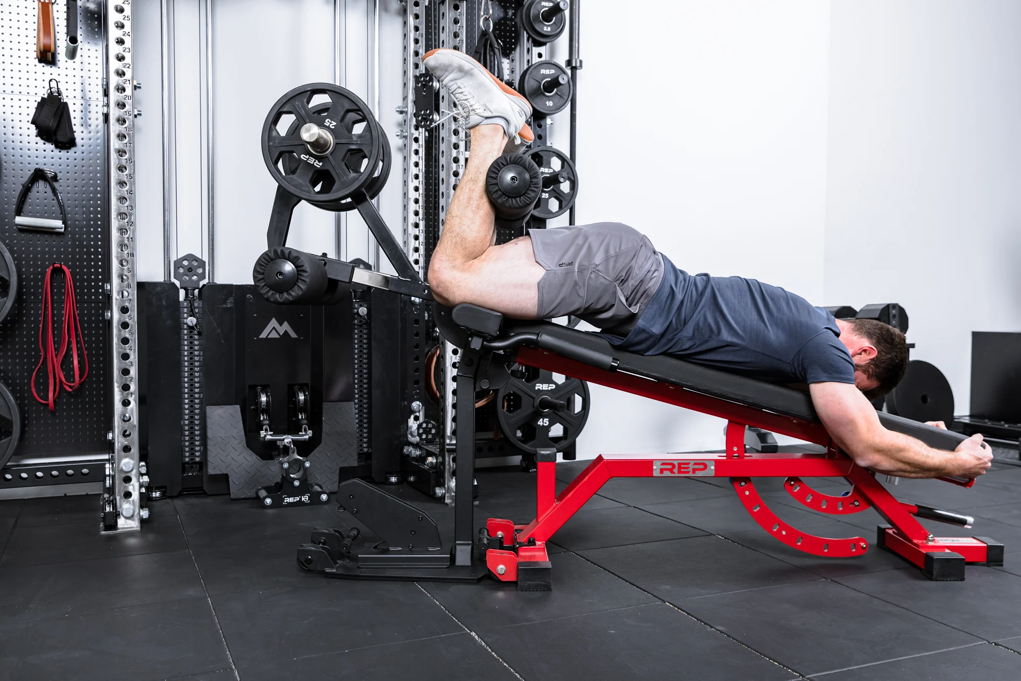 Leg Extension & Leg Curl Bench Attachment - Image 19