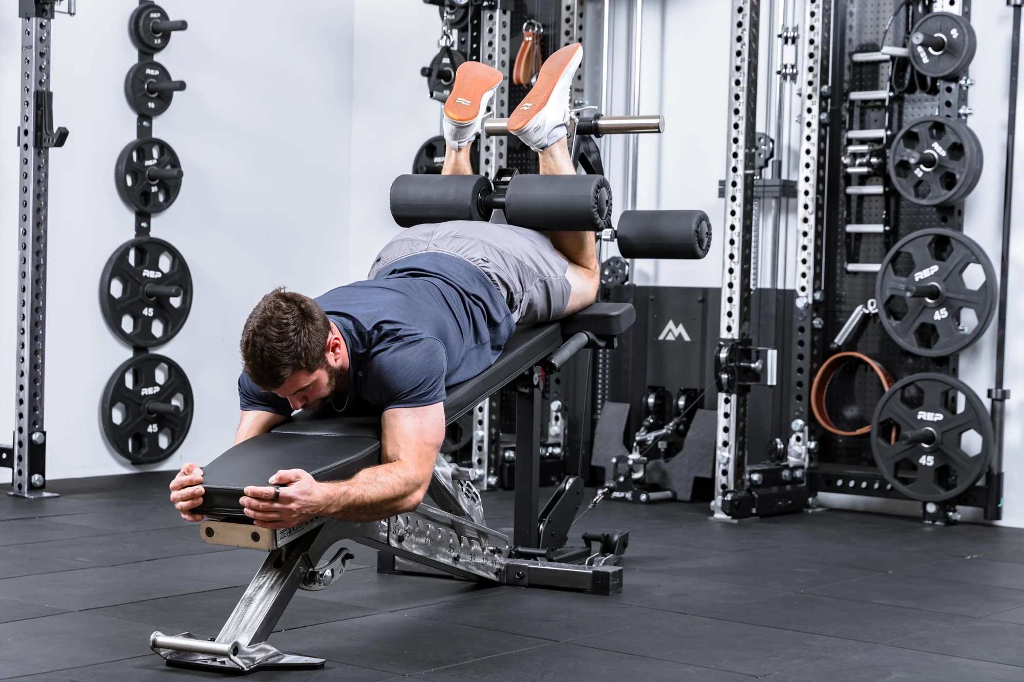 Leg Extension & Leg Curl Bench Attachment - Image 21
