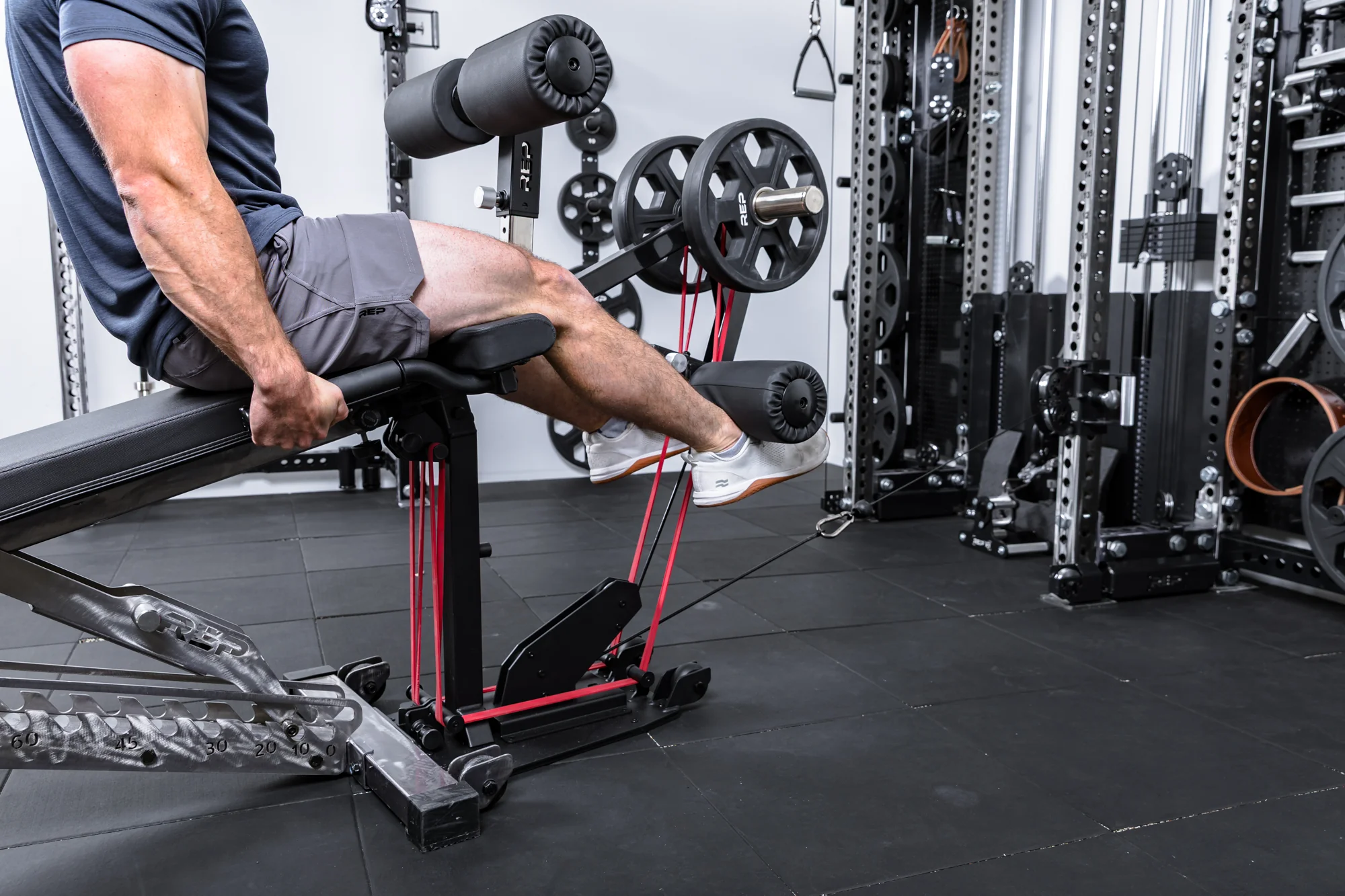 Leg Extension & Leg Curl Bench Attachment - Image 18
