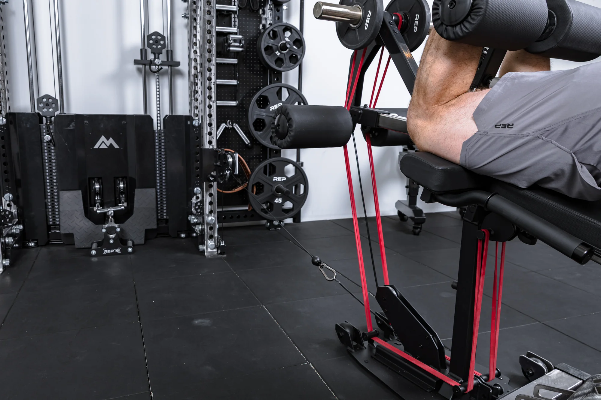 Leg Extension & Leg Curl Bench Attachment - Image 29