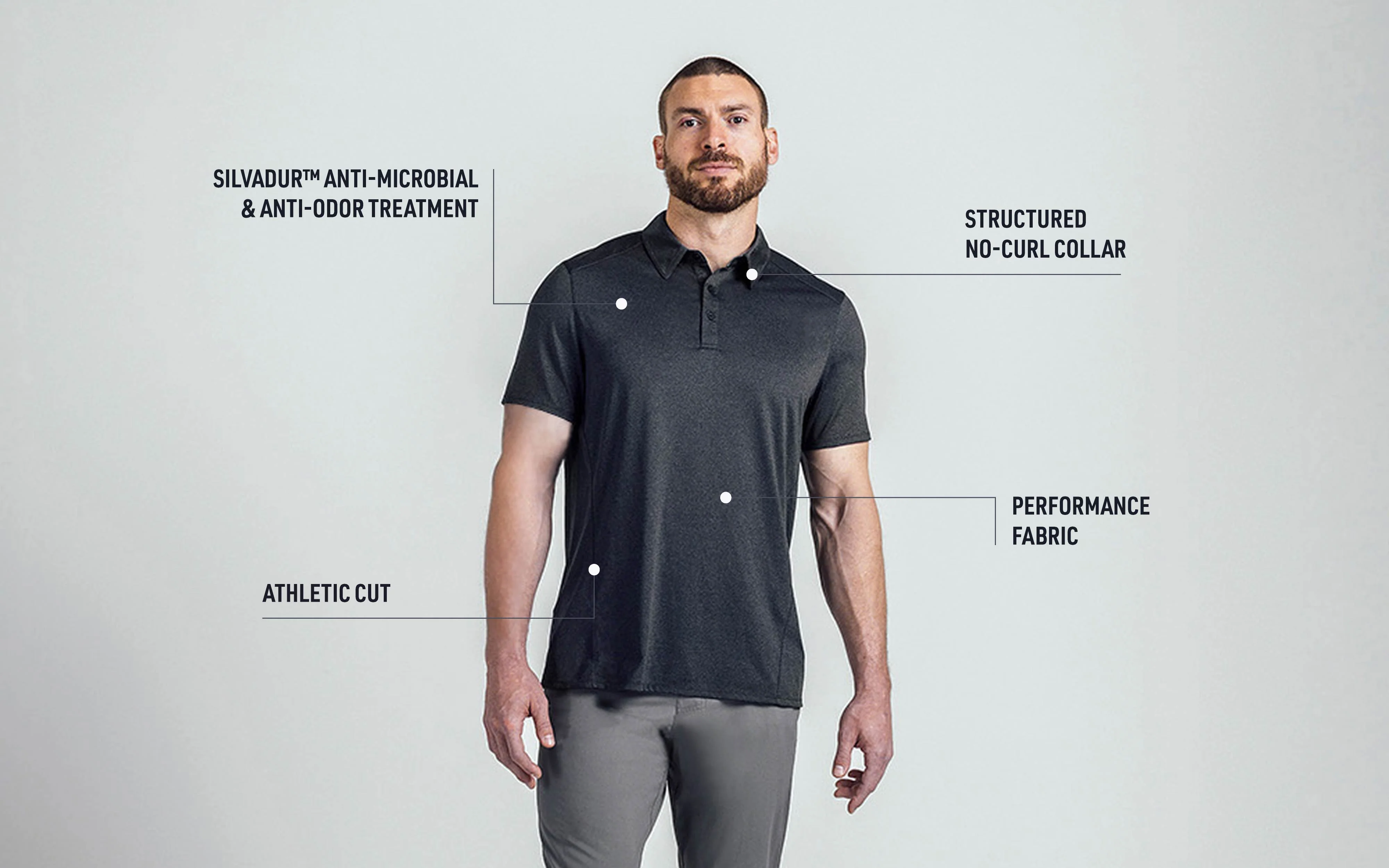Men's Audax Performance Polo - Image 10