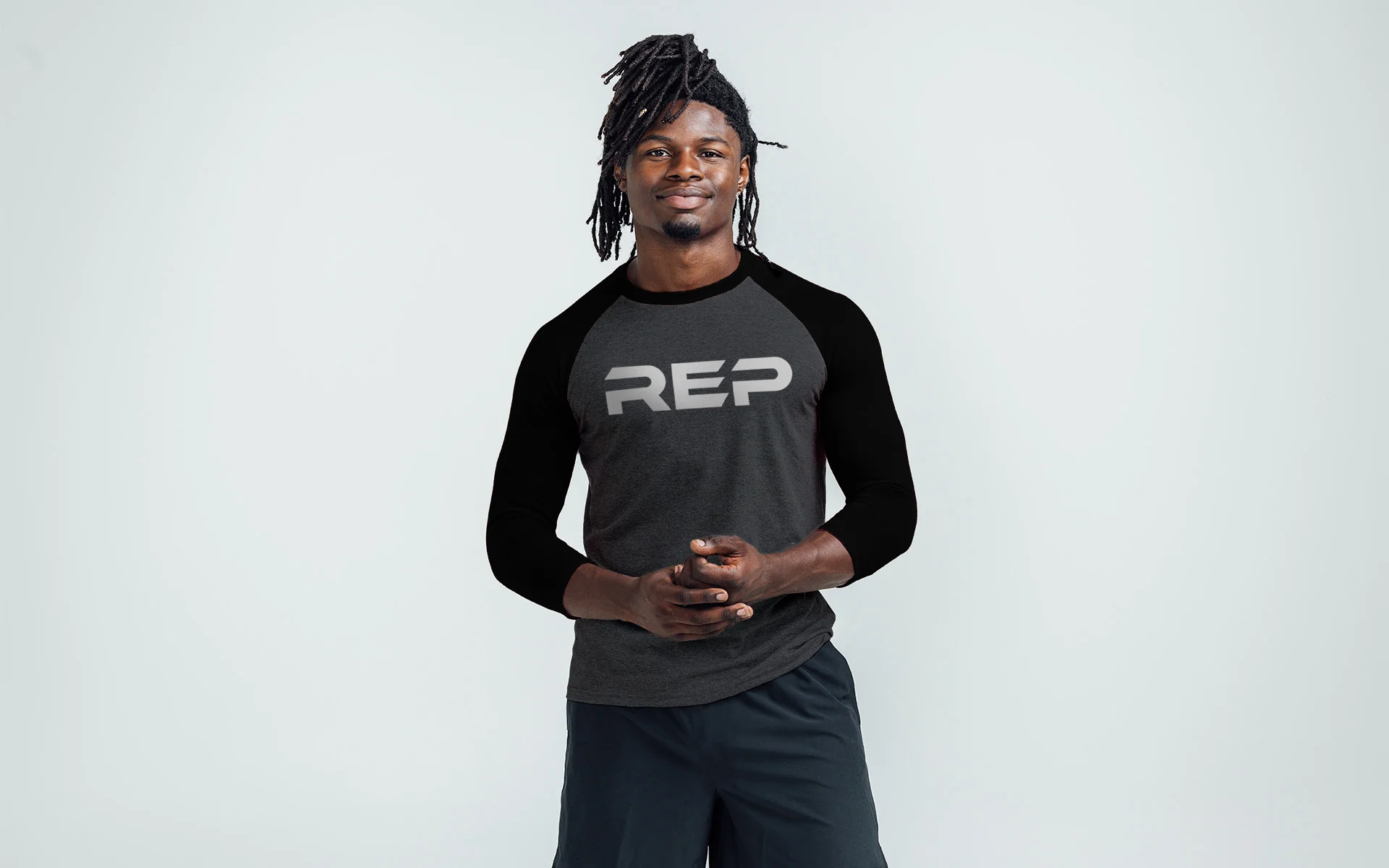 Men's Daily Driver ¾ Sleeve Tri-Blend Crew T-Shirt - Image 6