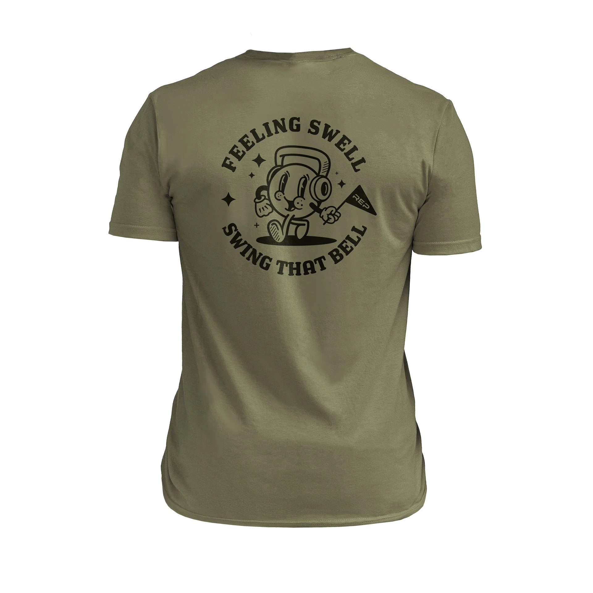Men's Feeling Swell Tri-Blend Crew T-Shirt - Image 5