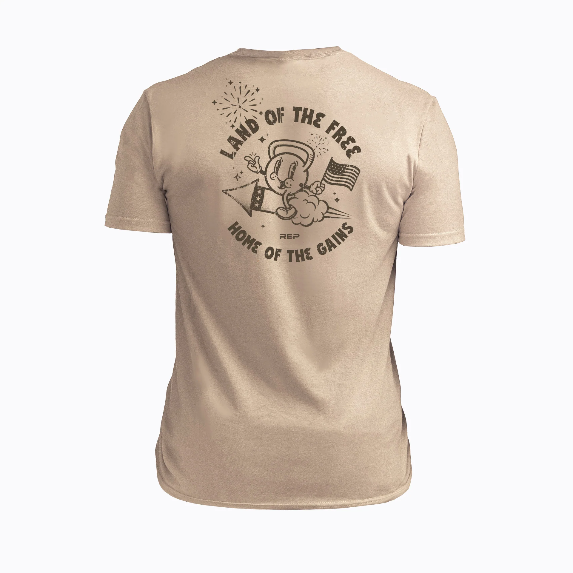 Men's Liberty Bell Tri-Blend Crew T-Shirt - Image 10