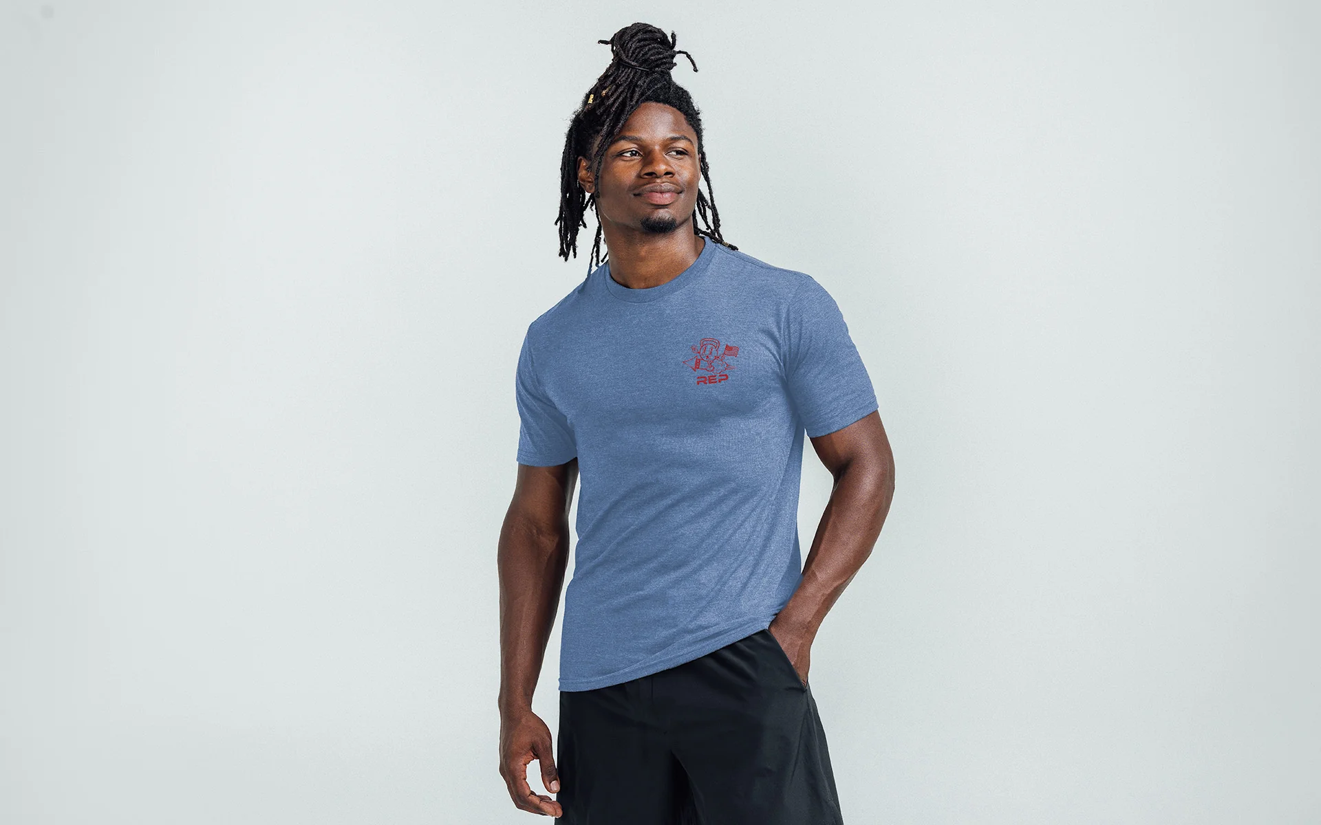Men's Liberty Bell Tri-Blend Crew T-Shirt - Image 11