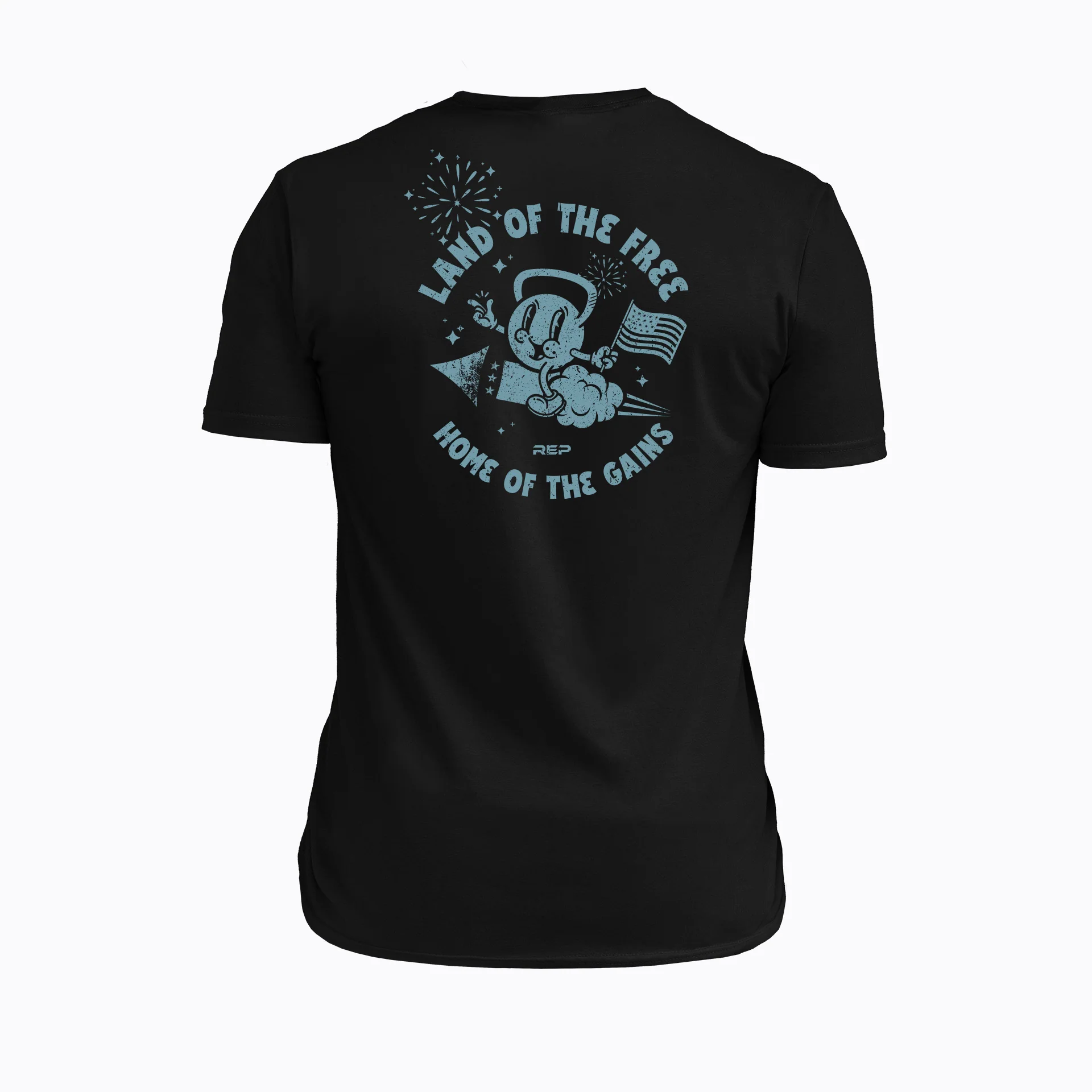Men's Liberty Bell Tri-Blend Crew T-Shirt - Image 9