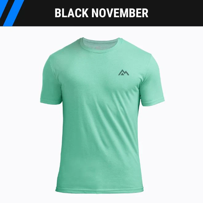 Men's Peak Tri-Blend Crew T-Shirt - Image 14