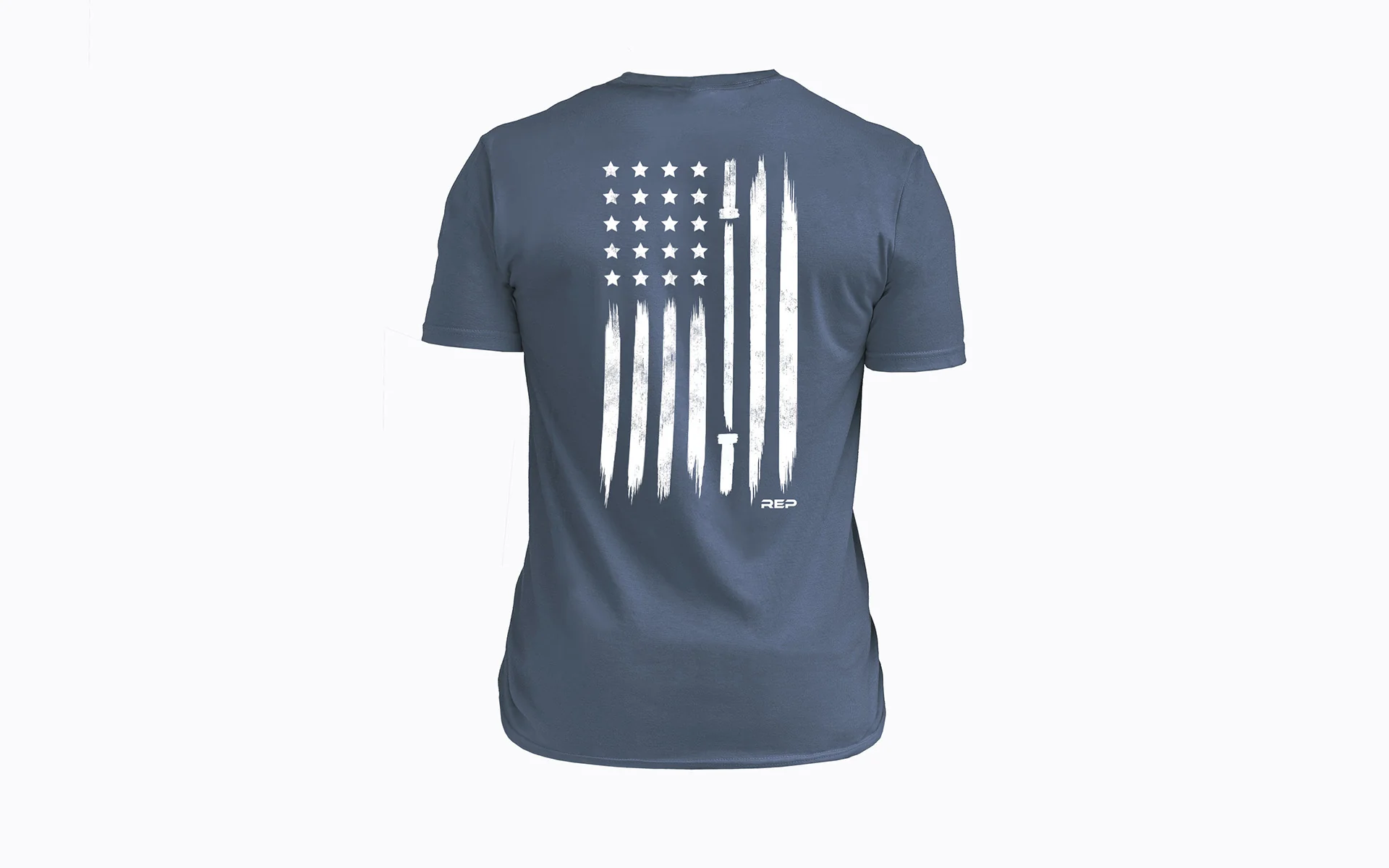 Men's USA Tri-Blend Crew T-Shirt - Image 13