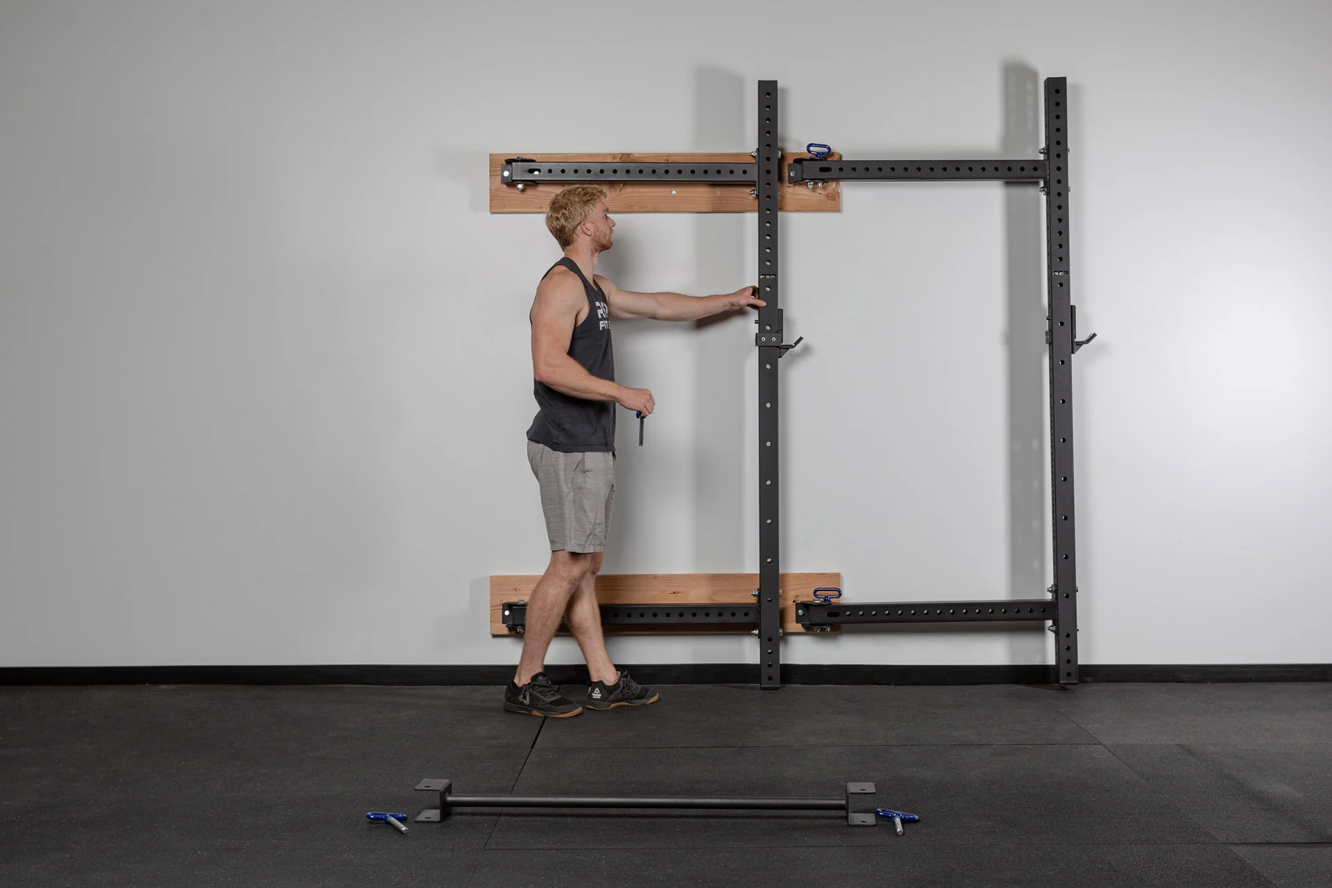 PR-4100 Folding Squat Rack - Image 11