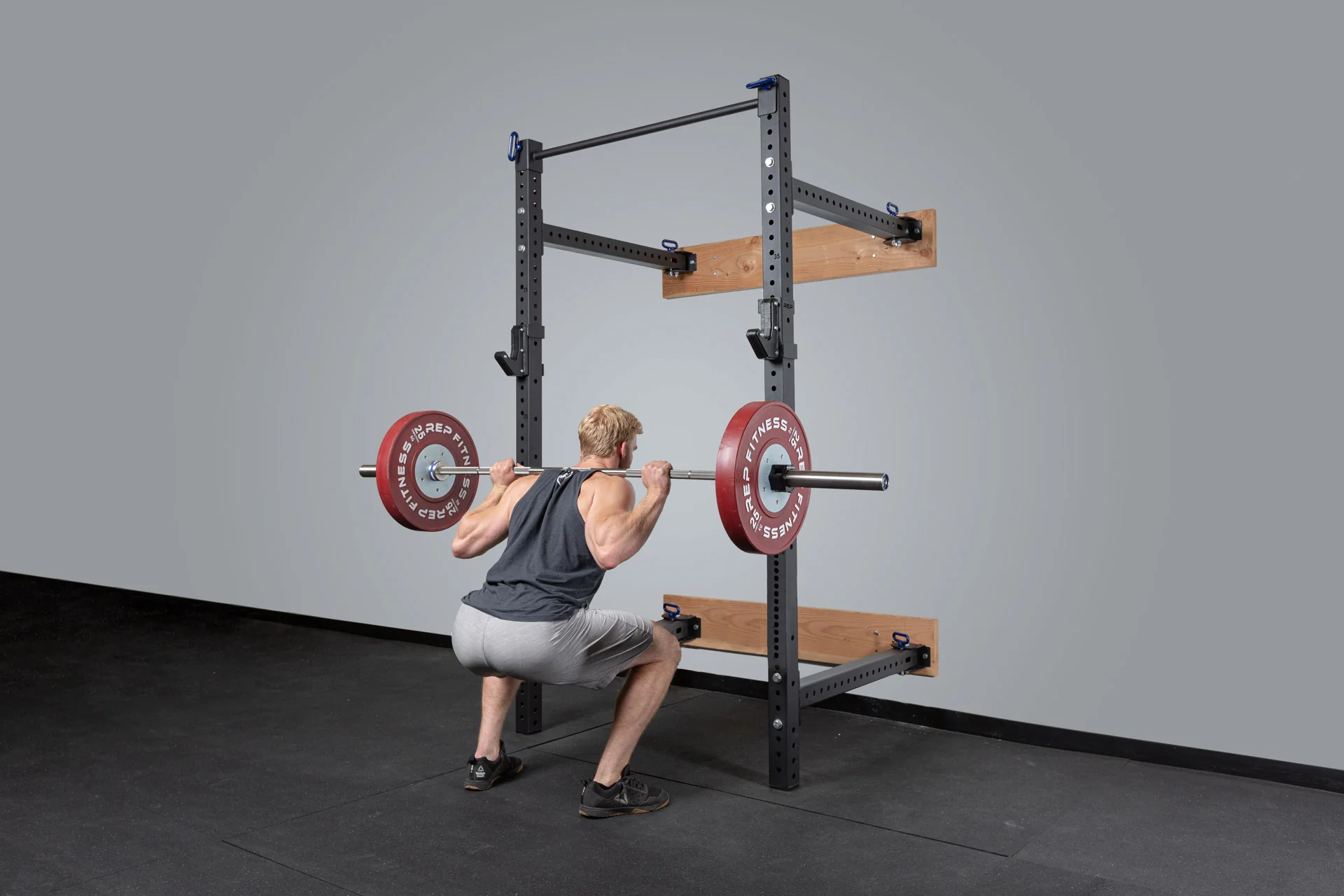 PR-4100 Folding Squat Rack - Image 9