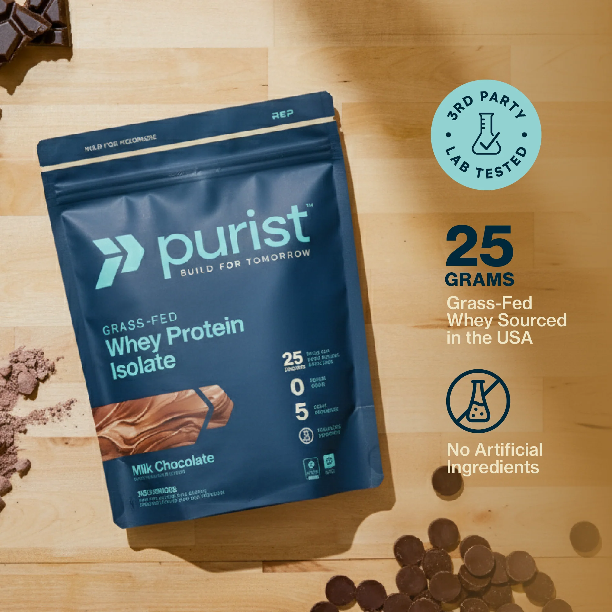 Purist® Grass-Fed Whey Protein Powder - Image 5