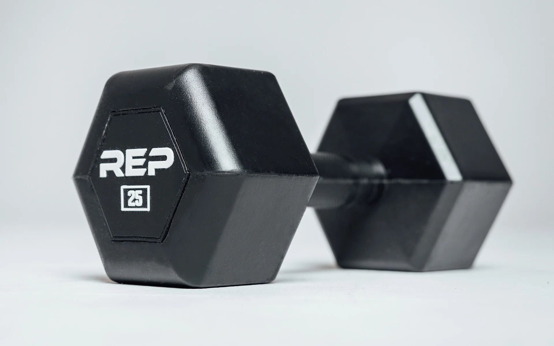 Rubber Coated Dumbbells - Image 3