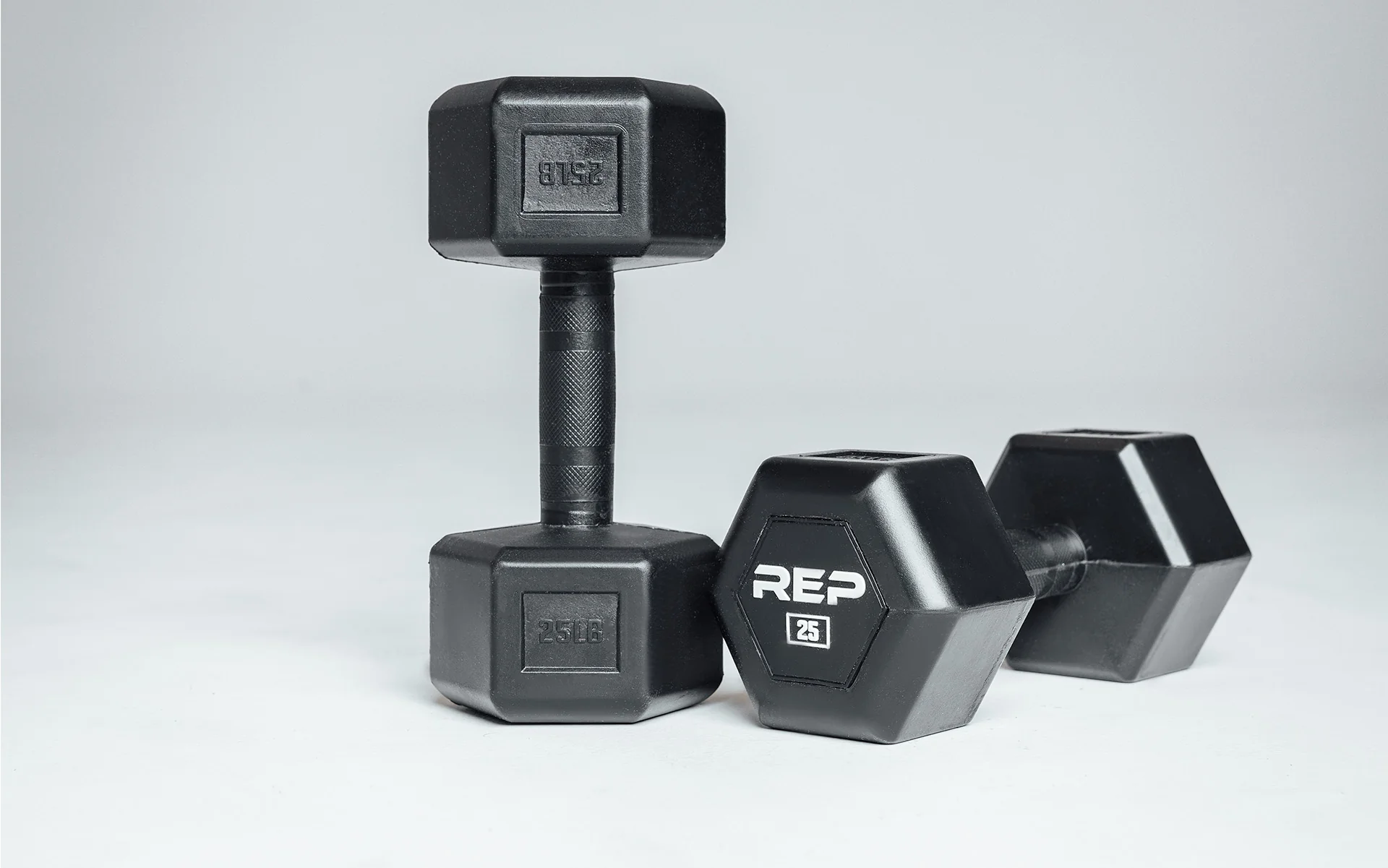 Rubber Coated Dumbbells - Image 6