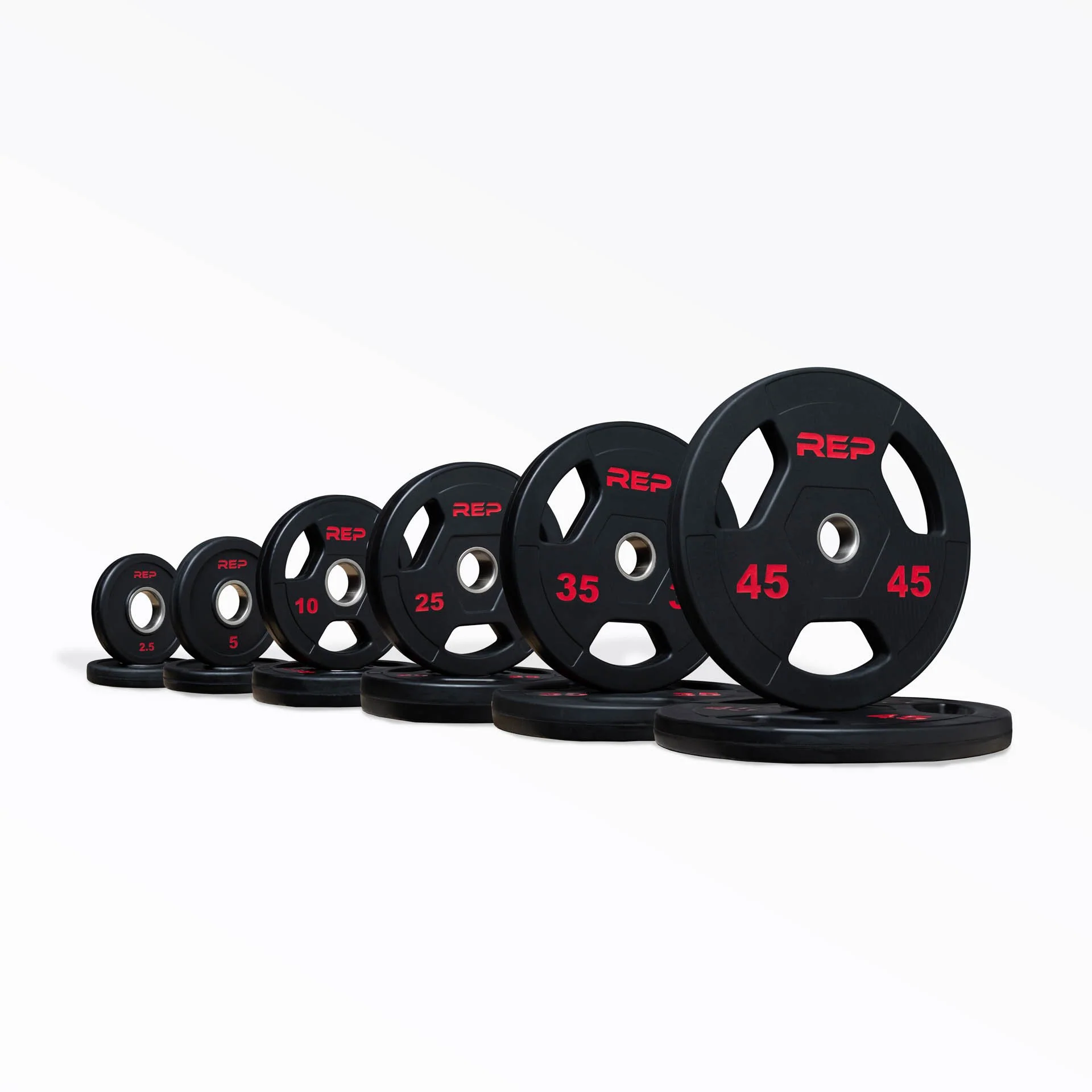 Rubber Coated Olympic Plates - Image 12