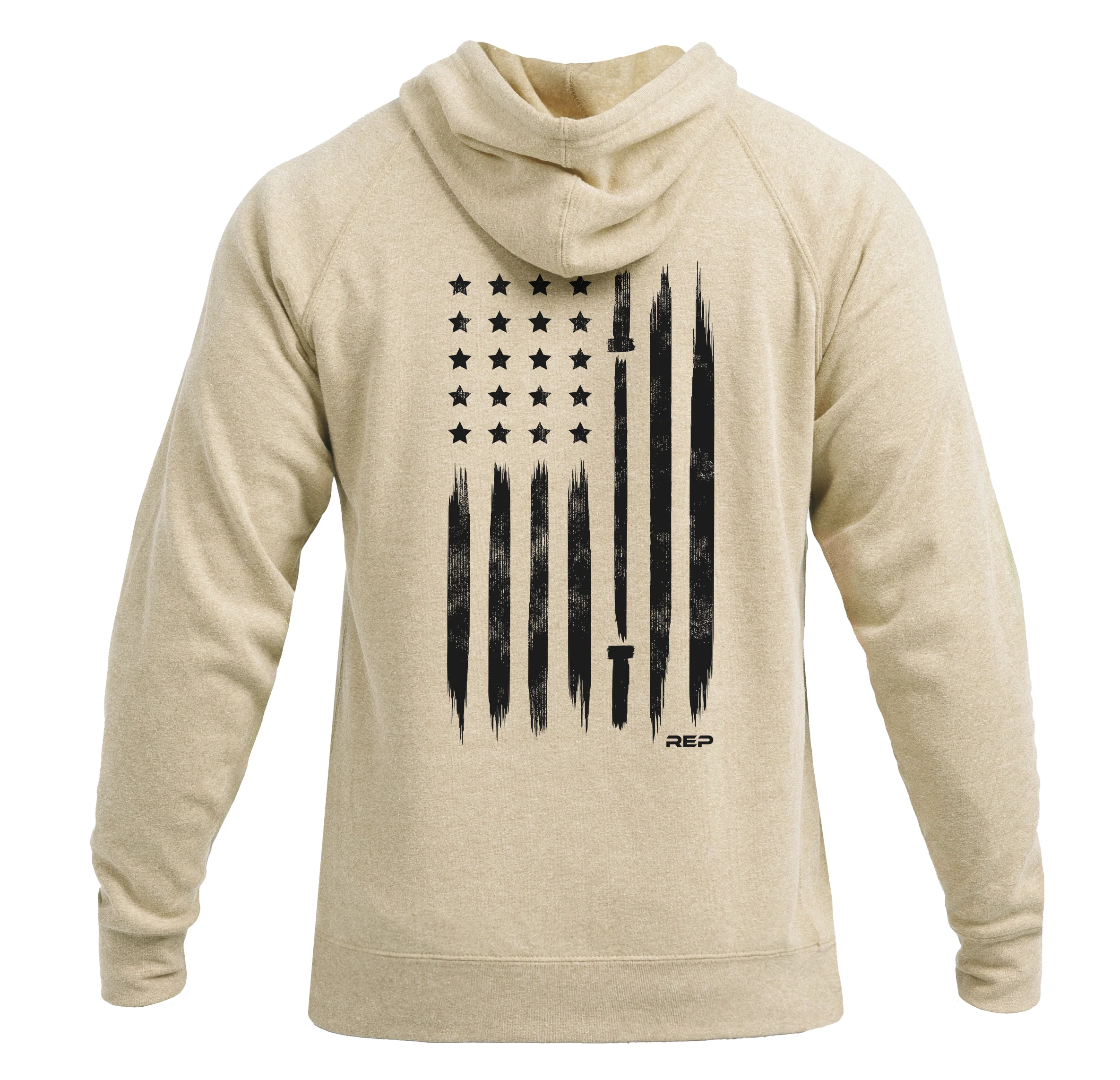 Unisex USA Pull Over Hoodie - Image 3