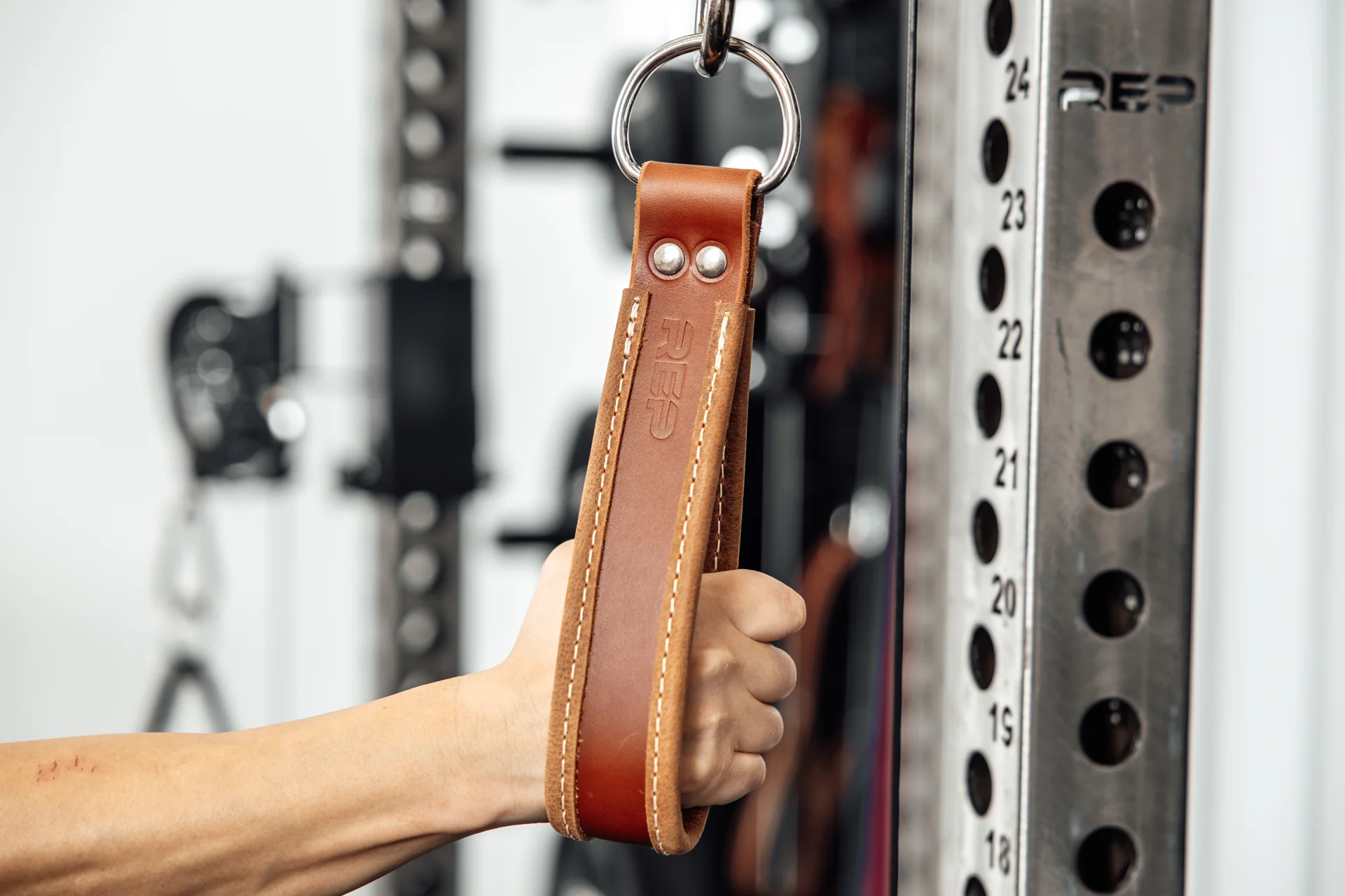 REP® USA Leather Single Handle Cable Attachment - Image 4