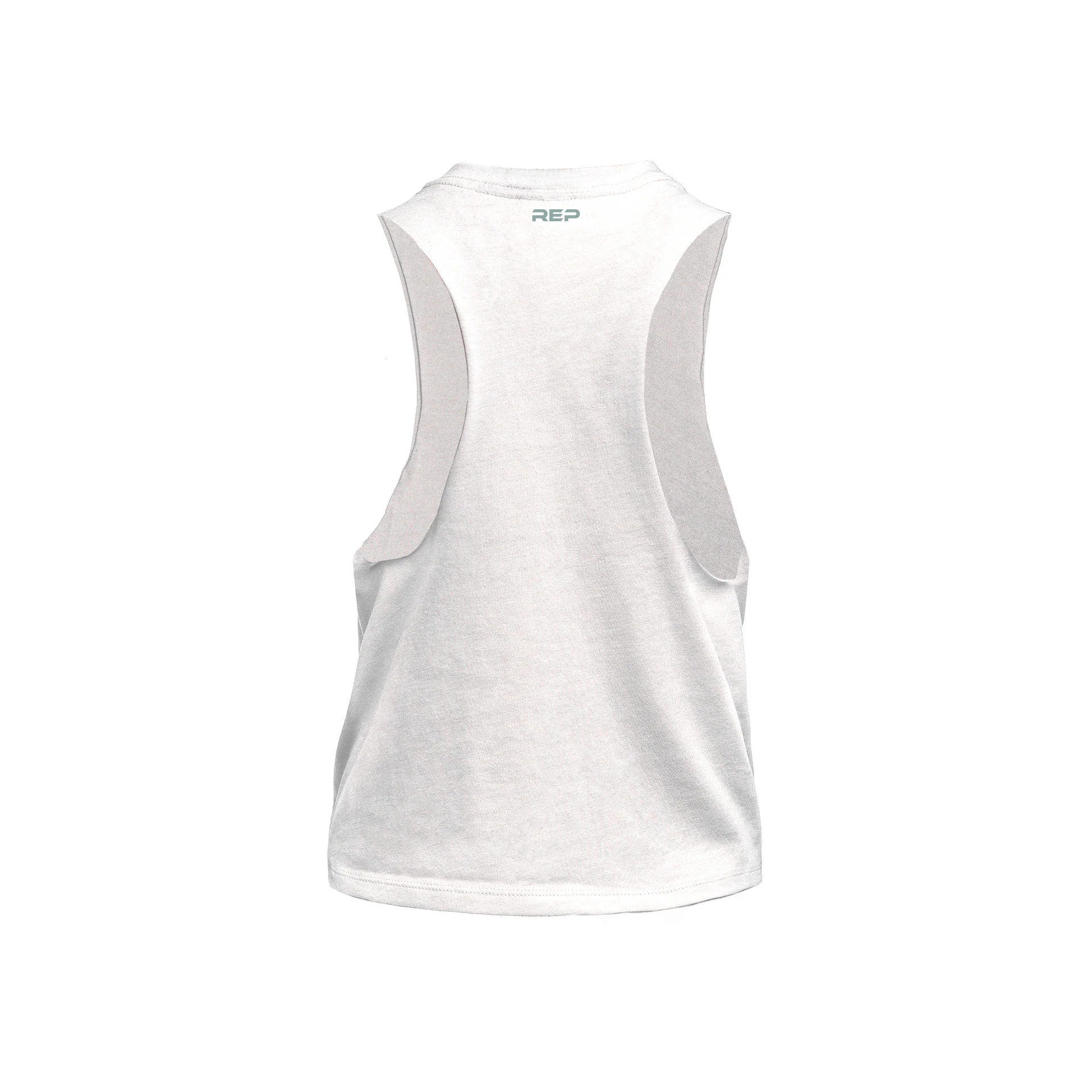 Women's Peak Cropped Dual-Blend Tank - Image 9